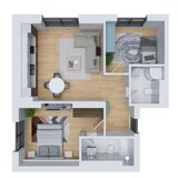 Cortina North - Apt 3 cam, 166500 eur cu TVA 9% inclus - cesiune contr