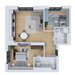 Cortina North - Apt 3 cam, 166500 eur cu TVA 9% inclus - cesiune contr